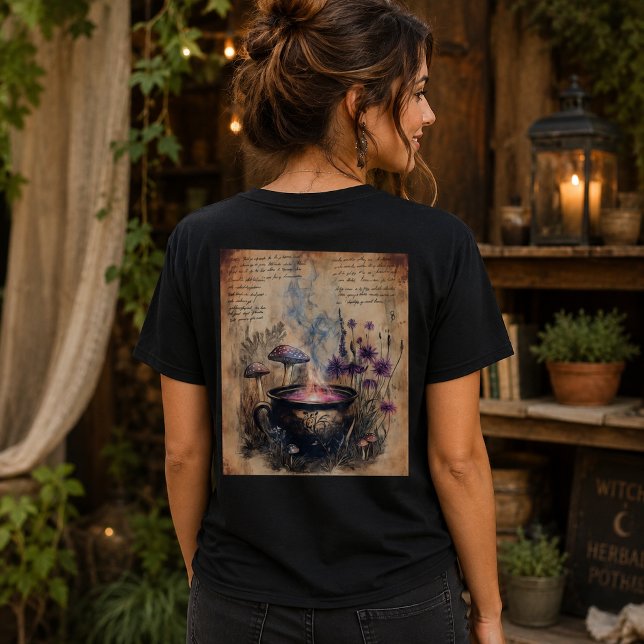 T-shirt Chaudière Botanique Herbal Magique (Créateur téléchargé)