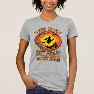 T-shirt Chaudron de château de sorcière de déguisement d'H