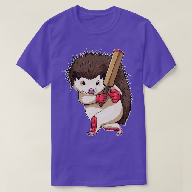 T-shirt Chauffage de cricket de hérisson (Design devant)