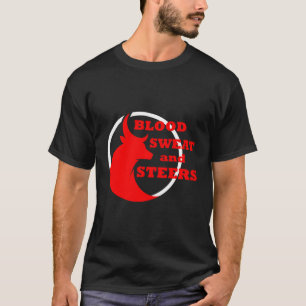 T-shirt Chauffage Et Rodéo De Steers