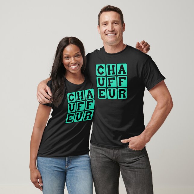 T-shirt Chauffeur, Conducteur de Limousine (Unisexe)