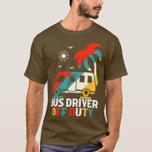 T-shirt chauffeur d'autobus hors service