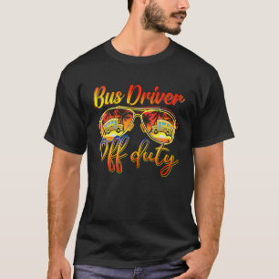 T-shirt Chauffeur d'autobus hors service Chauffeur d'autob
