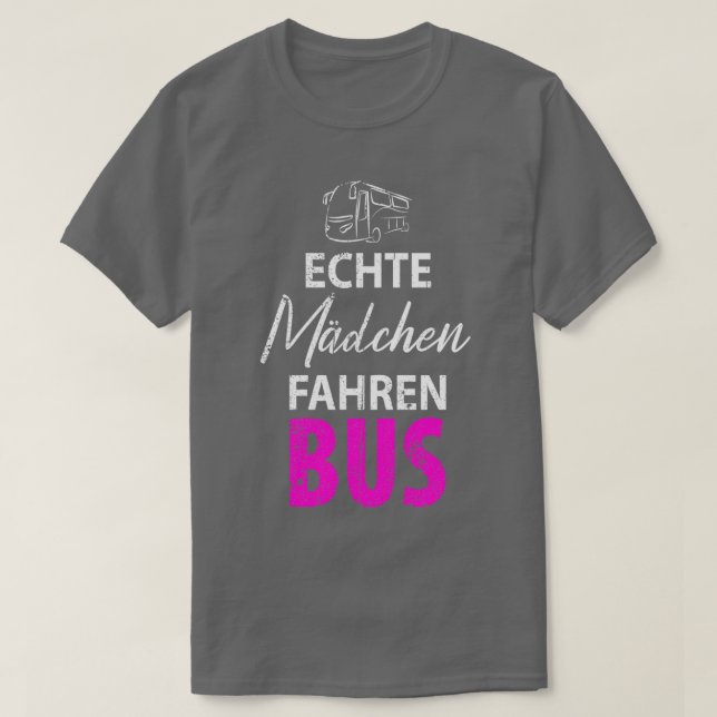 T-shirt chauffeur d'autobus scolaire chauffeur d'autobus 2 (Design devant)
