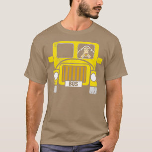 T-shirt Chauffeur d'autobus véhicule cadeau de retraite pr