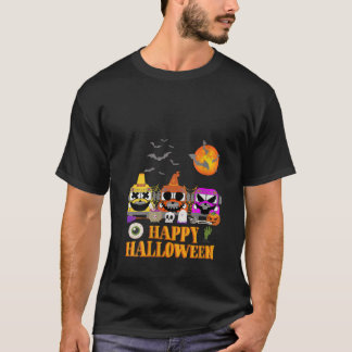 T-shirt Chauffeur de Bus Scolaire pour Halloween Femme Cit