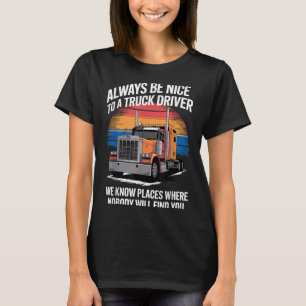 T-shirt Chauffeur De Camion Art Pour Hommes Papa Femmes Ca