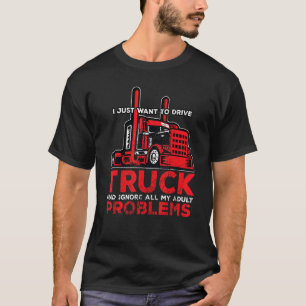 T-shirt Chauffeur de camion Chauffeur de camion Chauffeur 