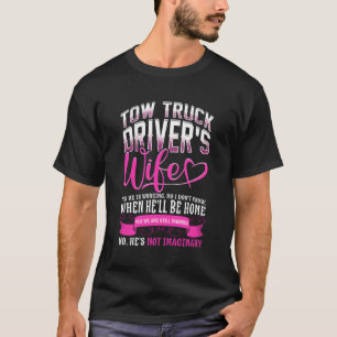 T-shirt Chauffeur de camion de remorque femme cadeau Truck