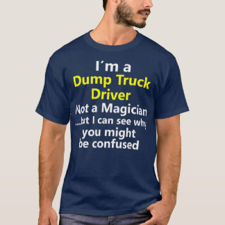 T-shirt Chauffeur de camion de vidange amusant Emploi Carr