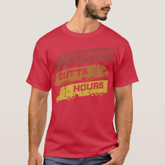 T-shirt Chauffeur De Camion En Plein Temps - Big Trucking