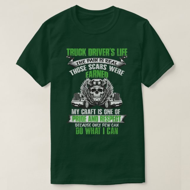 T-shirt Chauffeur de camion Funny Chauffeur de camion Cami (Design devant)