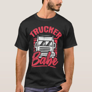 T-shirt Chauffeur de camion unique Chauffeur de remorque b