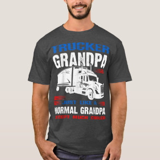 T-shirt Chauffeur de camion vintage Mécanique Camionneur T
