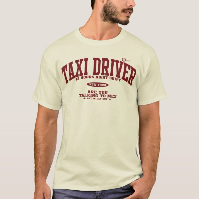 T-shirt Chauffeur de taxi (Devant)