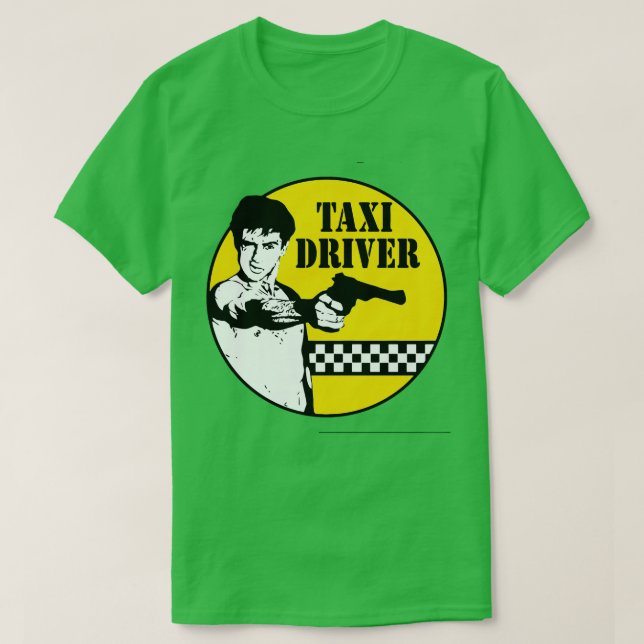 T-shirt chauffeur de taxi (Design devant)