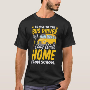 T-shirt Chauffeur Passion Bus Humour Profession sarcastiqu