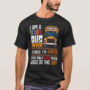 T-shirt Chauffeur Passion Bus Humour Profession sarcastiqu