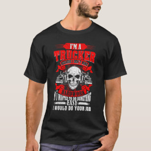 T-shirt Chauffeur Skull Truck Drivers Trucking