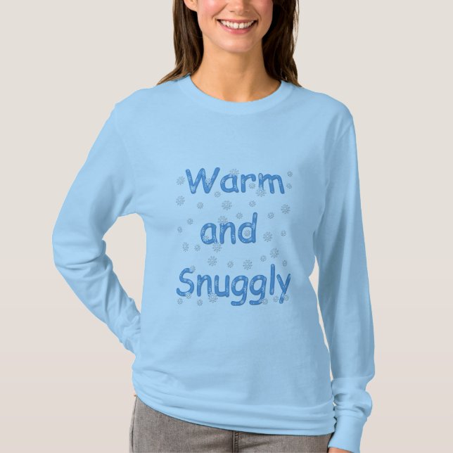 T-shirt Chauffez et confortablement longue chemise de (Devant)