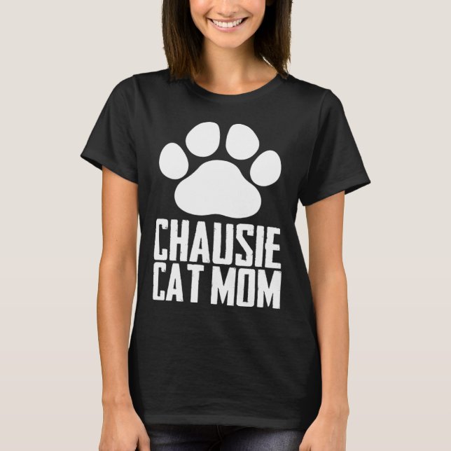 T-shirt Chausie cat  Chausie  Chausie kitten (Devant)