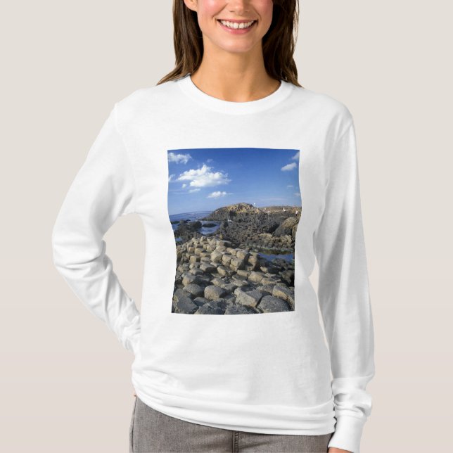 T-shirt Chaussée des Géants, Comté d'Antrim, Nord (Devant)