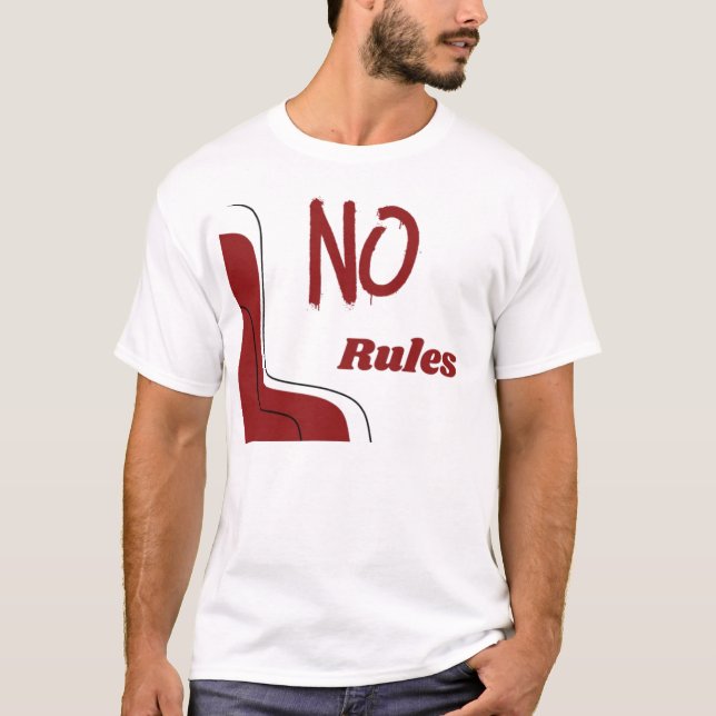 T-shirt Chaussettes sans règles  (Devant)