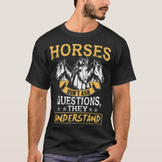 T-shirt Chaussure à cheval