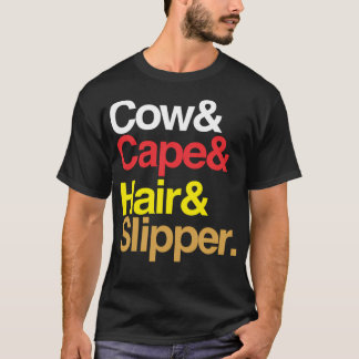 T-shirt Chaussure à cheveux Cow Cape.