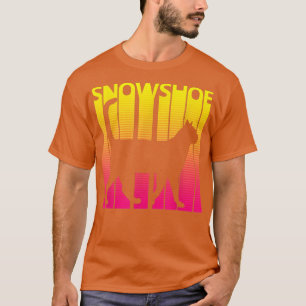 T-shirt Chaussure à neige cadeau propriétaire de chat