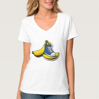 T-shirt Chaussure avec des bananes