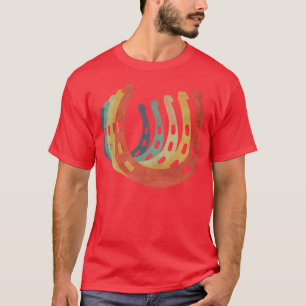 T-shirt Chaussure Chaussure Retro Vintage Couleur drôle