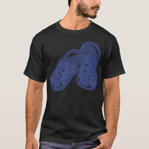 T-shirt Chaussure Crocs Paire bleu cérulean Classic T-shi