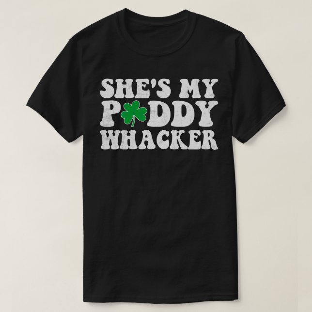 T-shirt Chaussure Mon Paddy Whacker Couples Daisy St patri (Design devant)