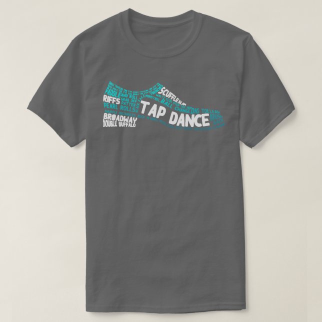 T-shirt Chaussure Tap Dance (Design devant)