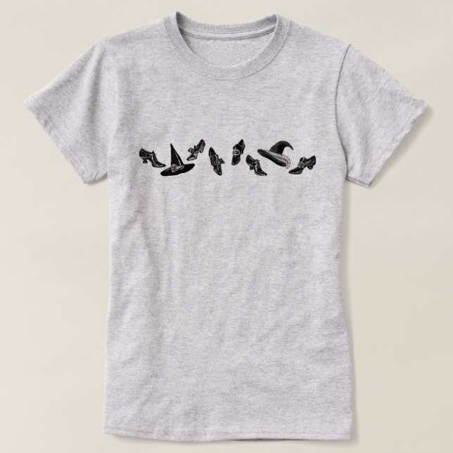 T-shirt Chaussures de cuisine (Design devant)