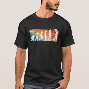 T-shirt Chaussures de Golf Hommes Joueur de Golf Évolution
