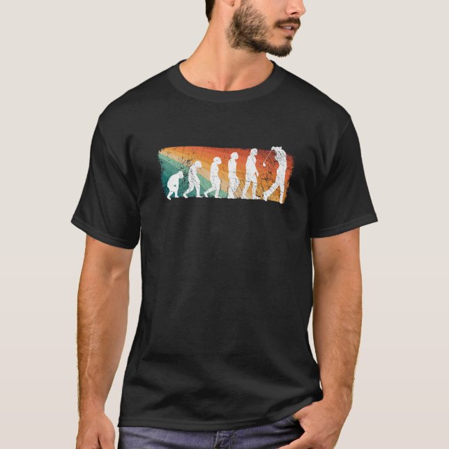 T-shirt Chaussures de Golf Hommes Joueur de Golf Evolution (Devant)
