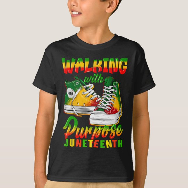 T-shirt Chaussures De Jeunes Steppin' Dans Junetten Marche (Devant)