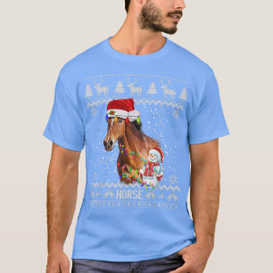 T-shirt Chaussures de Noël moches 