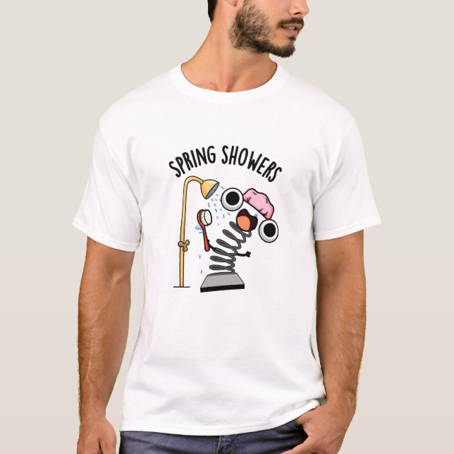 T-shirt Chaussures de printemps amusant jeu de saison (Devant)