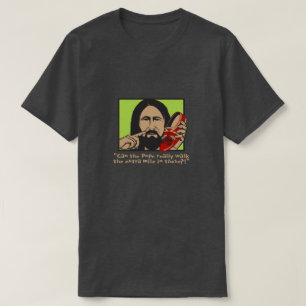 T-shirt chaussures du pape
