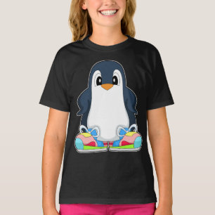 T-shirt Chaussures grandes de pingouin