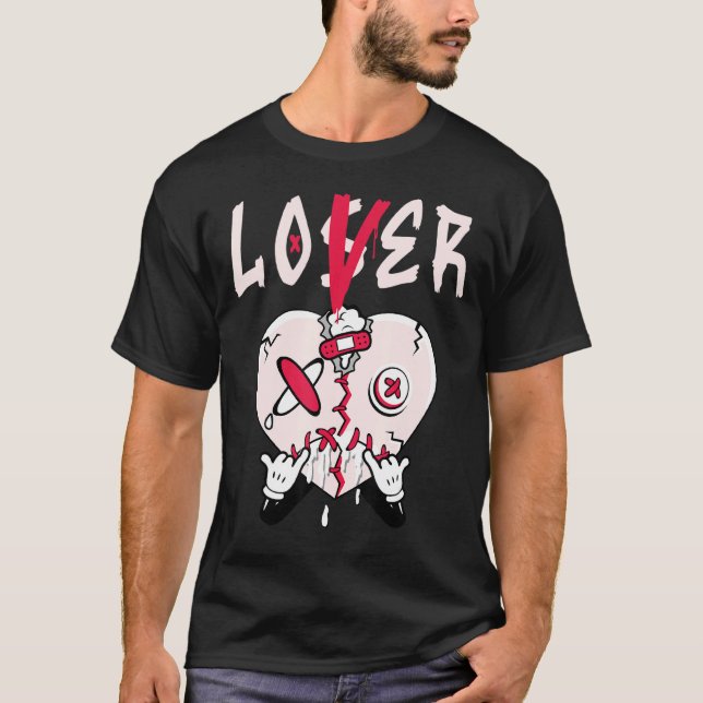 T-shirt Chaussures Loser Lover Heart Drip Tee To Matt Low  (Devant)