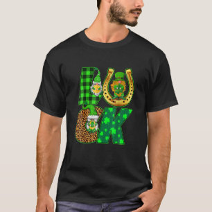 T-shirt Chaussures Luck Leprechaun Shamrock Chaussures Che