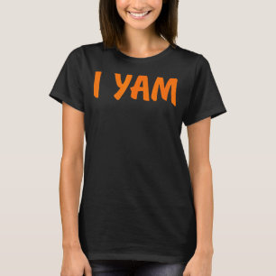 T-shirt Chaussures Ma Pomme De Terre Douce Je Yam Joue Cou