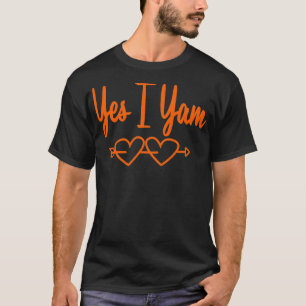 T-shirt Chaussures Ma Pomme De Terre Sucrée Oui Je Yam