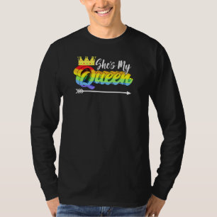 T-shirt Chaussures Ma Reine Pride Lgbt Couple Lesbien Gay