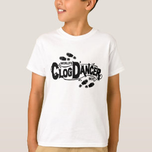 T-shirt Chaussures obstruantes de danseur vintage
