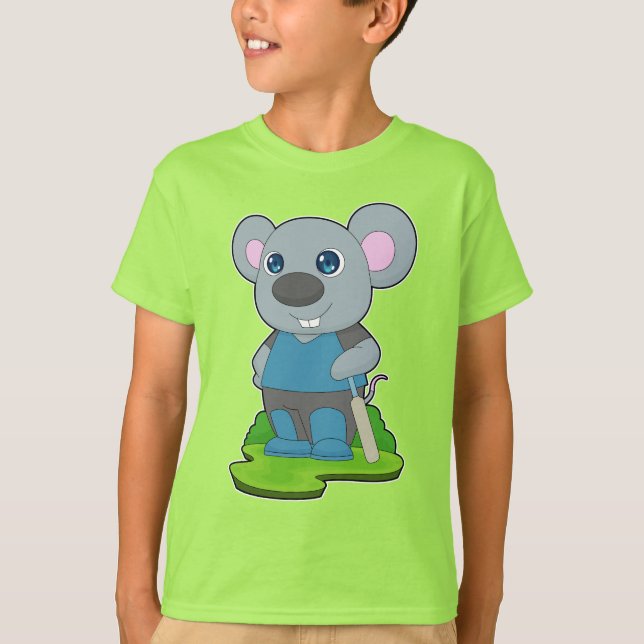 T-shirt Chauve-souris de cricket (Devant)